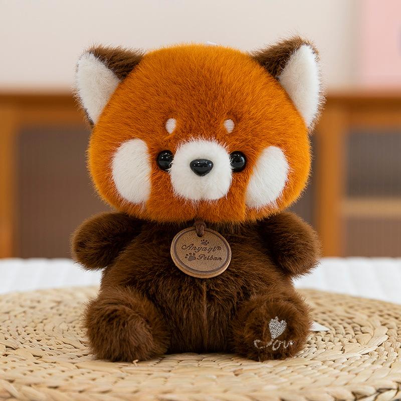 Boutique Xiangdun Series Plush Doll Cartoon Animal Panda Table Companion Ornament Small Doll Plush Toy