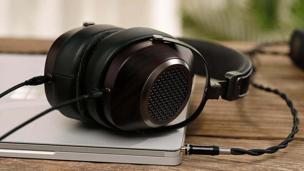 SIVGA ANSER HIFI 50-mm-Kopfhörer mit dynamischem Treiber und offener Rückseite aus Holz