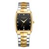 Relogio Masculino Wlisth Top Brand Gold Watch Men Square Men Watches Luxury Golden Quartz Stainless Steel Waterproof Wrist Watch