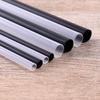 100pc/lot 1.2 cm big Disposable bubble tea straw milk tea milk juice plastic transparent 19/23cm Tea Fruit Drink Straws