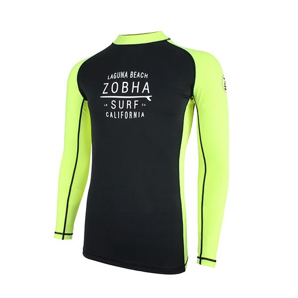 Jobeuha Men'S Laguna Beach Rash Guard Zbt16302Ny