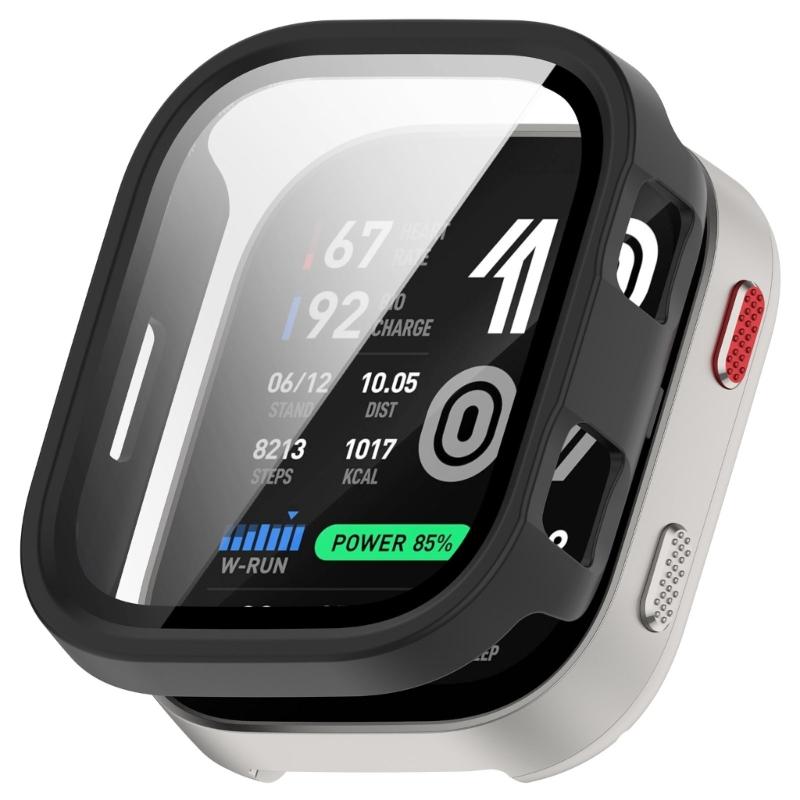 Smartwatch Case for A2568, Clear Front Layer, Hard PC Shell with Side Openings for Daily Wear, Commute, and Outdoor Use