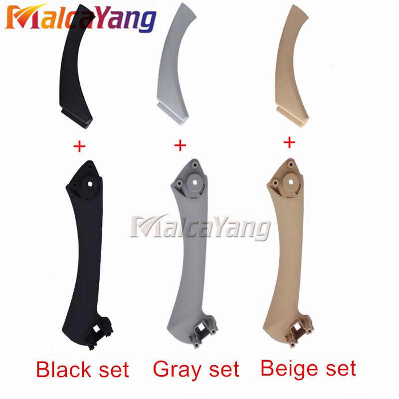 Beige Schwarz Grau Links Rechts Auto Innenraumgriff Innentür Armlehnenverkleidung Ziehverkleidung Abdeckung Für BMW 3er Serie E90 E91 328 330