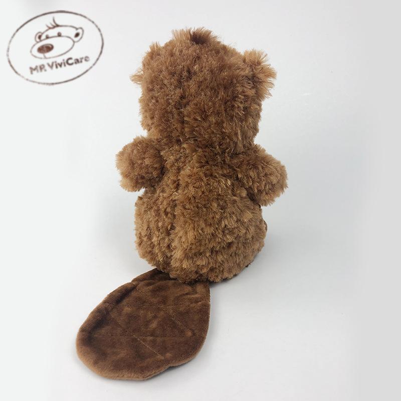 Cute Hainie Plush Toy Groundhog Stuffed Animal Soft Doll for Kids Boys Girls Sleep Companion Cuddly Toy Birthday Gift