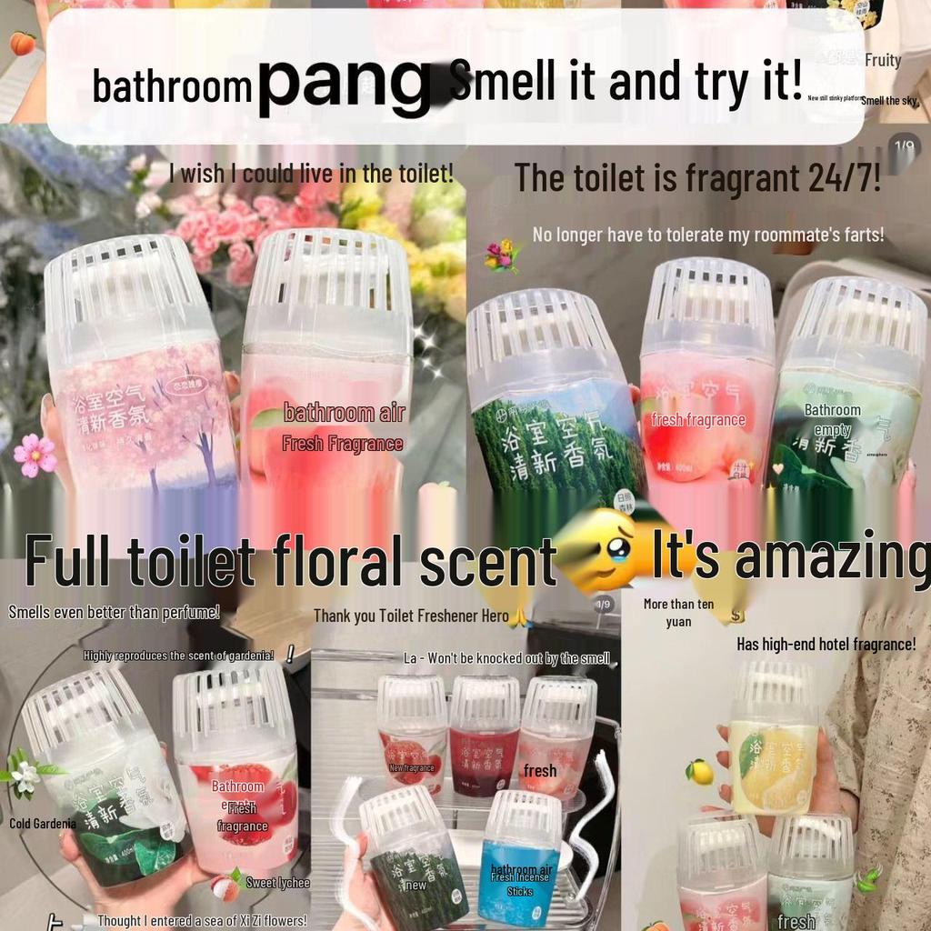 Large Capacity Bathroom & Restroom Air Freshener and Deodorizer