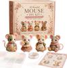 Creative Beaded Mini World 3D DIY Kit, Handmade Bead Craft Set for DIY Art Decoration