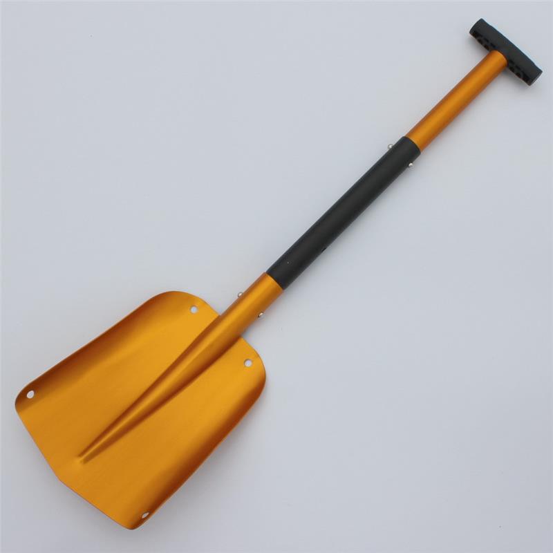 Aluminiumlegierung Schaufel Auto Offroad Kleine Schaufel Outdoor Faltbare Schneeschaufel Reise Werkzeuge Auto Mit
