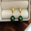 Elegant Rice-shaped Freshwater Pearl Earrings - Water Drop Studs, Simple and Stylish for a Queen.