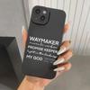 Fashion Sentences Phone Case For iPhone 16 15 14 13 12 11 Pro Max XS X XR 7 8 Plus Mini SE 2020 2022 Camera Protective