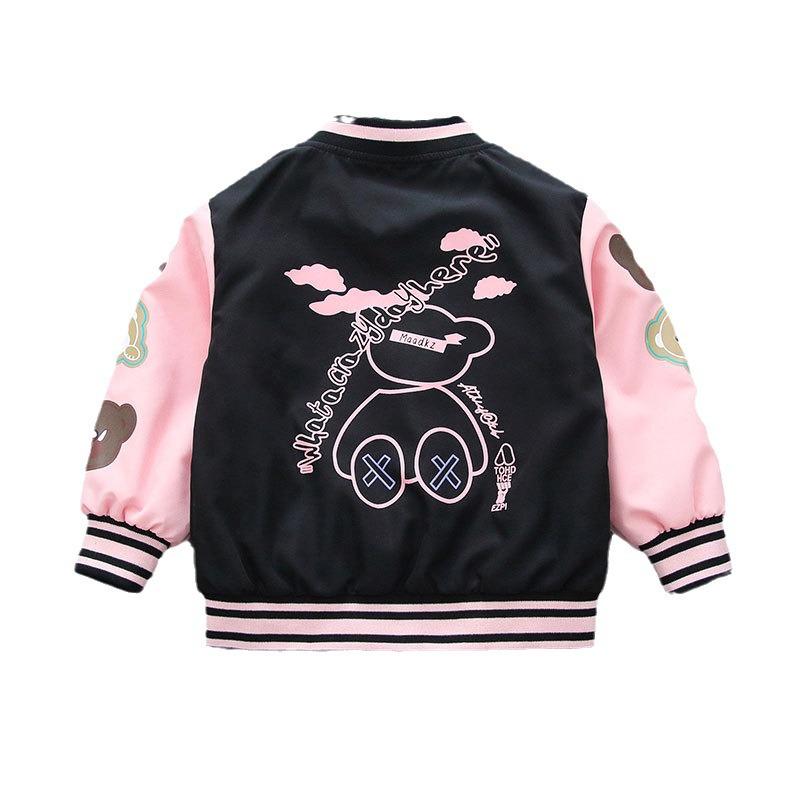 Kids Spring & Autumn Baseball Jacket - 2025 New Fashionable Sporty Coat for Boys & Girls