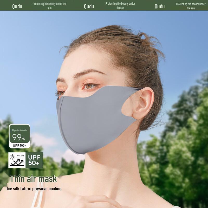 KZ419 Summer Air-Feel Cooling Sun Protection Mask (5-Piece Set)
