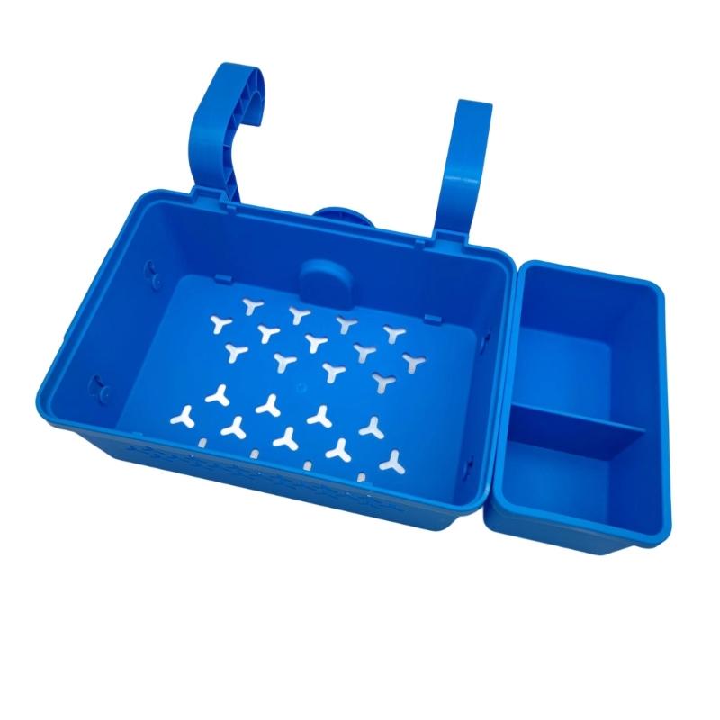Large Capacity Pool Storage Basket Poolside Storage Organizers Hanging Pool Organizers Pool Accessories Holder Enduring