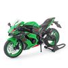 1/9 Scale Kawasaki Ninja ZX-10R Supermotor Alloy Metal Diecast Model Motorcycle Classic Ornaments Ornaments Outdoor Hobby Collection