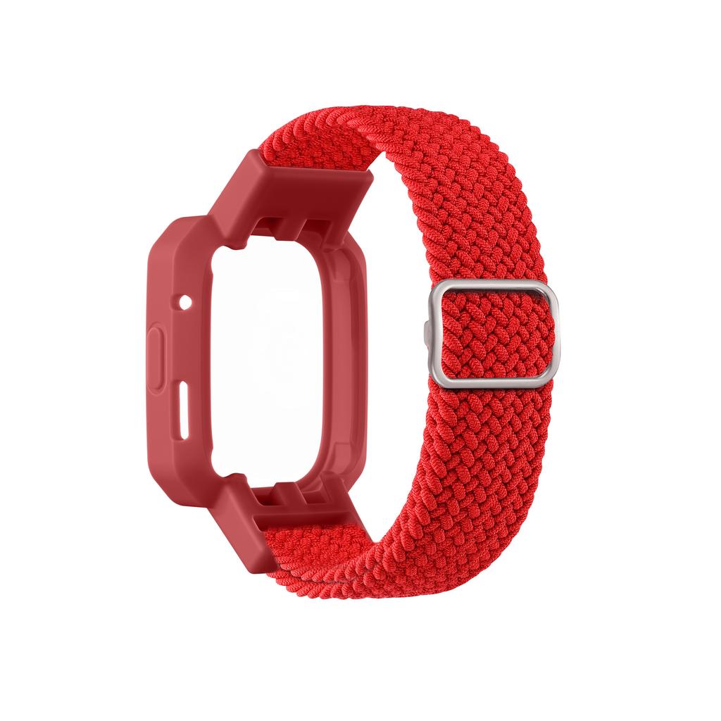 Nylonový pásek na hodinky pro Xiaomi Mi Watch lite 1 2 3 Náramek s pleteným elastickým tkaným řemínkem pro hodinky Xiaomi Redmi Watch 3 2 1
