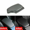Carbon Fiber Armrest Console Box Panel Cover Fit BMW F30 F34 328i 320i 2013-