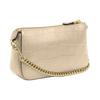 Coach Nolita 19 Logo Chain Zip Closure Crocodile Embossed Leather Handbag Women handbags Gold Ivory CN382-IMIVO