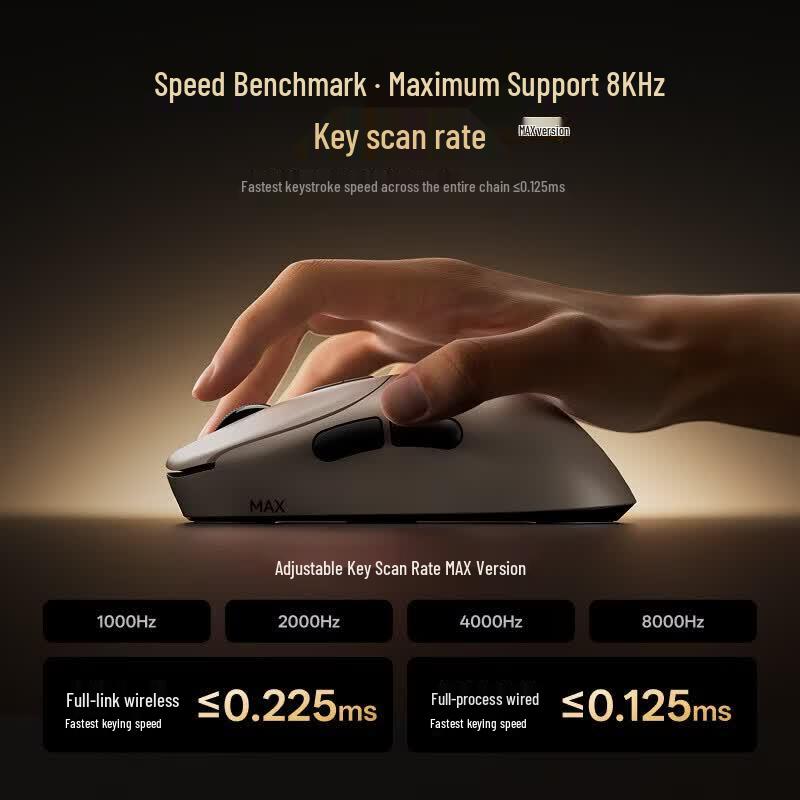 Rapoo VT6MAX 2. Gen Dual-Mode 8K Gaming-Maus