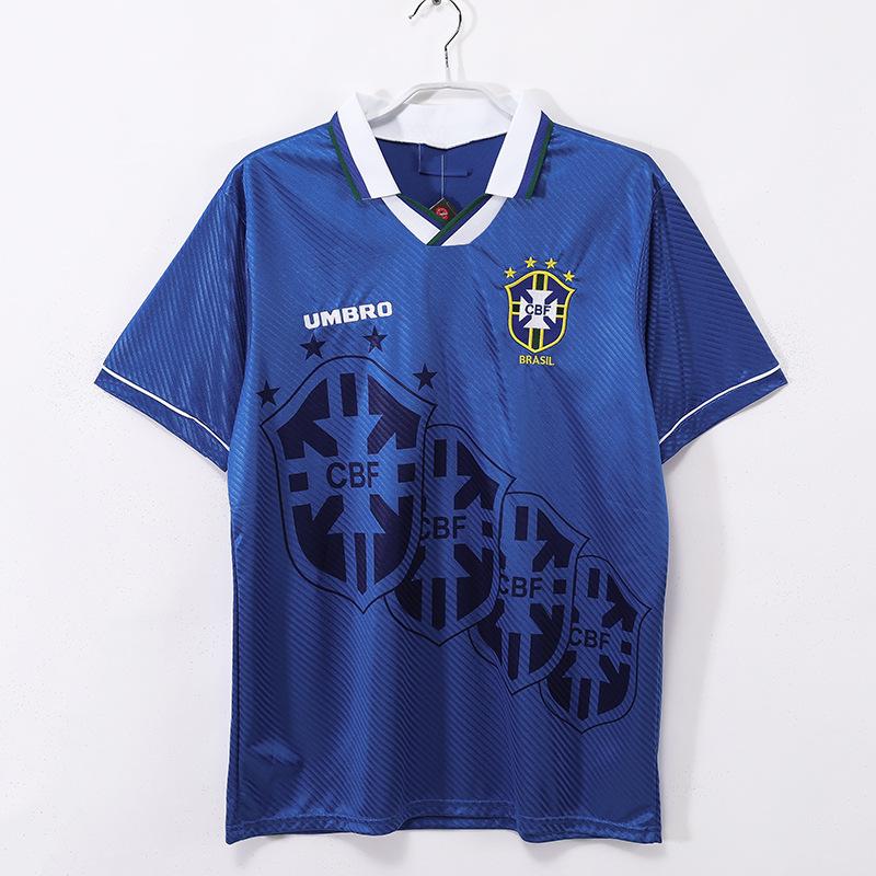 Brazilian Retro Classic Multi-Season Jersey Fan Version Short-Sleeved Home Football Jersey