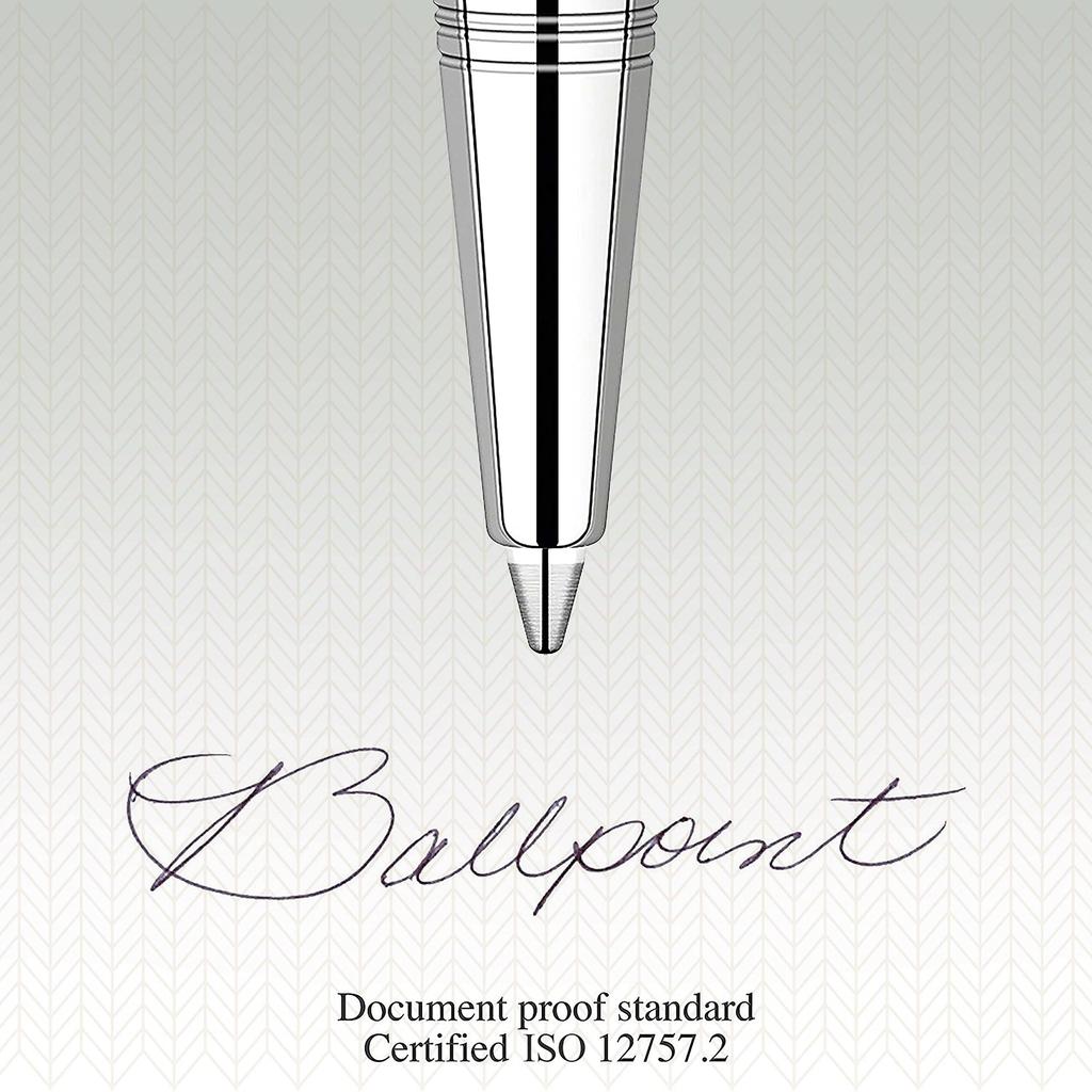 Parker QUINKflow Ballpoint Pen Ink Value Pack Refills, Medium, Black, 10-Pack