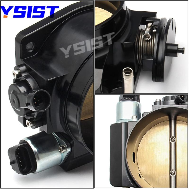 92mm/102mm Throttle Body For LS1 LS2 LS3 LS6 LS7 LSX Car Modification Parts Black/Silver High Flow Billet Intake Manifold