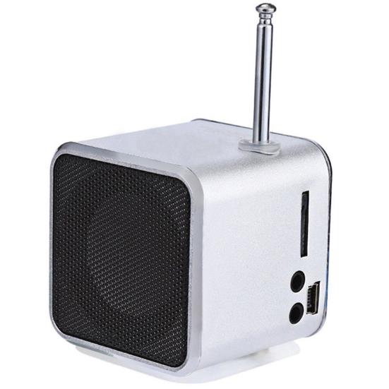 AUX TD-V26 přenosný mini FM TF zvukový stereofonní rádiový reproduktor