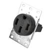 RM 50DF 50Amp NEMA 14 50R Power Outlet Heavy Duty Corrosions Resistant for Industrial and Residential Applications