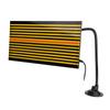 Strumento di Rimozione Ammaccature Senza Verniciatura, Pannello Riflettente con Linee e Luce LED, USB
