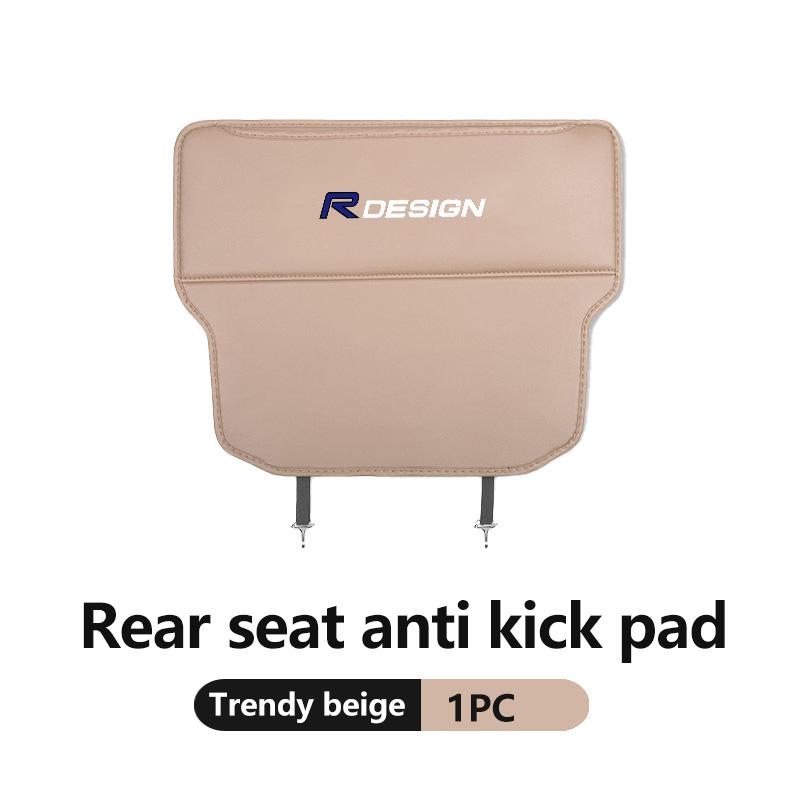 cvtwp8 Car Interior Seat Back Anti Child Kick Protector Pad Auto Storage Accessories For Volvo V50 S60 XC60 S40 XC40 XC90 V70 XC70 C30