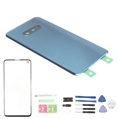 Front Outer Glass Screen and Back Glass Cover Kit for Galaxy S10e Replacement Phone Glass Screen
