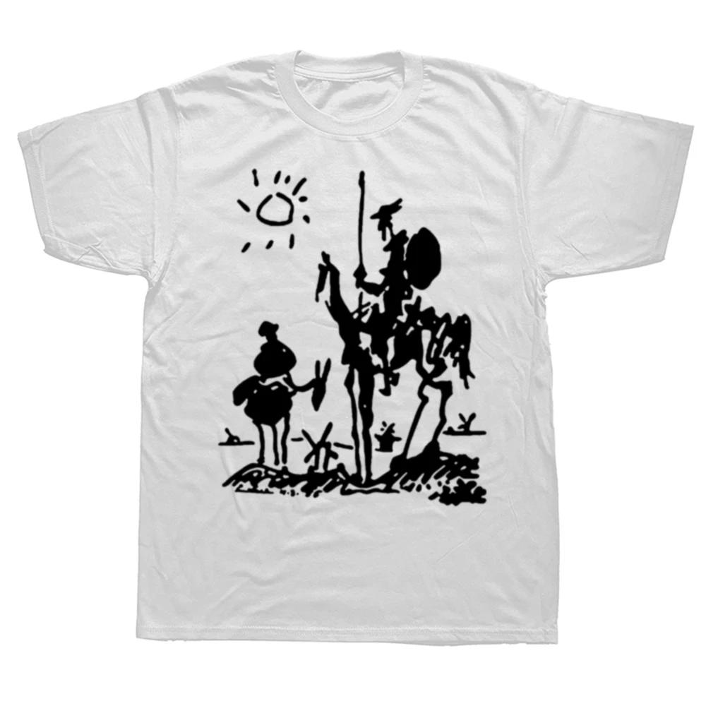 Funny Picasso Art Painting Graphic Tshirt Unisex Unisexs Fashion Casual Oversized Tshirts Unisexs 100 Cotton T Shirt