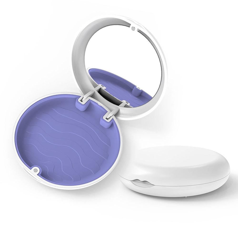 Retainer-Box Falsche Zähne Prothesen-Aufbewahrungskoffer Mundschutz Aligner Zahnspangen Kieferorthopädie Behälter Mundhygieneartikel Organizer
