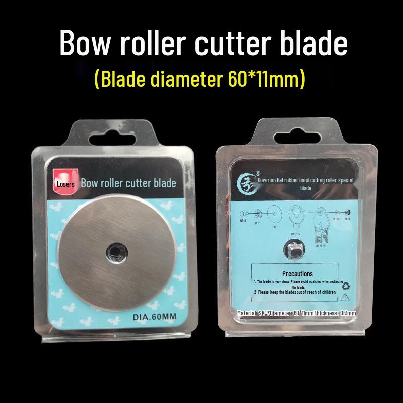 Leather & Rubber Cutting Tool Set: Rotary Cutter, Taper Ruler, Trapezoidal Ruler, and Cutting Mat