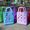 Women Mini Tote Bag EVA Flexible Bag Practical for Vacation Office and Travel Shopping