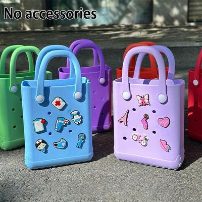 Women Mini Tote Bag EVA Flexible Bag Practical for Vacation Office and Travel Shopping