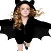 Familien-Passendes Halloween Schwarzer Fledermaus-Strampler Cosplay-Kostüm Bühnenauftritt Rollenspiel-Outfit