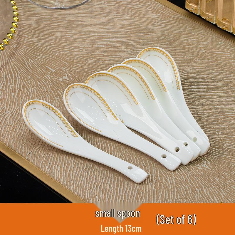 Sun Island Goldrand Bone China Tiefer Teller: Suppen-, Abendessen-, Reis- und Dessertteller - Elegantes Keramikgeschirr.