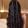 Women's Point Round Chain Hairpiece Hairpin
