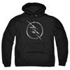 FLASH ZOOM LOGO Licensed Adult Hooded and Crewneck Sweatshirt SM-3XL