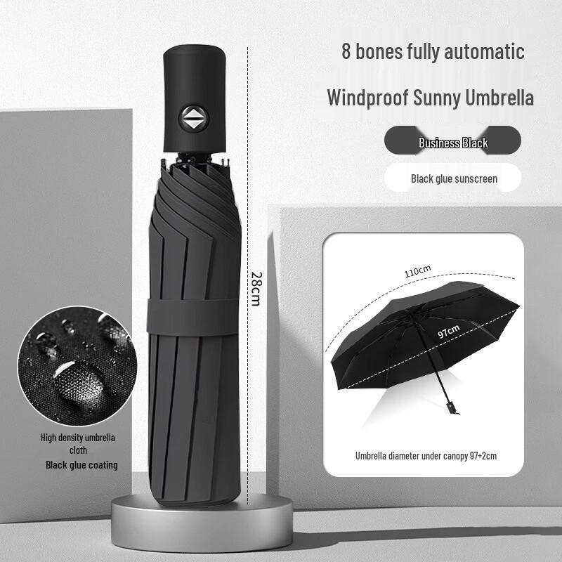 Hanyou Fully Automatic Large 8-Rib Umbrella