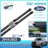 Για Toyota Hilux MK8 TMT UMW 2015 2016 2017 2018 2019 2020 2025 2025 2025 Αυτοκίνητο Υαλοκαθαριστήρας Παμπρίζου Παραθύρου AN110 AN120 AN130 22"+16"
