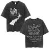 Sommer-Heißverkauf Gewaschen Vintage Korn Tour 2026 Merch T-Shirt Unisex Gothic Rock Popmusik T-Shirt Y2k Baumwolle Übergroße T-Shirts