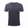 Men's Half Sleeved Round Neck Ice Silk T-shirt, Men's Sports and Leisure Running Top, Men's Fitness Short Sleeved Men's Quick Drying Clothes