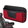 Car Side Pocket Organizer Artificial Leather Console Organizer Bag Adhesive Car Door Side Pouch Storage Bag For Phones Cards
