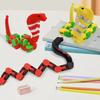 2PC Kids Chain Snake Versatile Mechanical Fingertip Rotating Hand Ring Snake Stress Relief Fidget Aduls Autism Decompression Toy