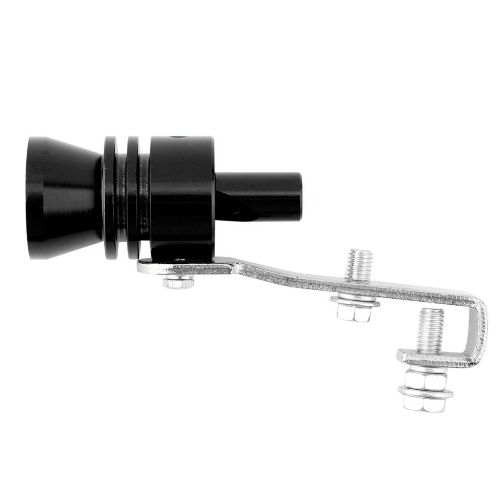 Car Exhaust Pipe Whistle for Automobile ATV SUV Auto Accessories (Black)