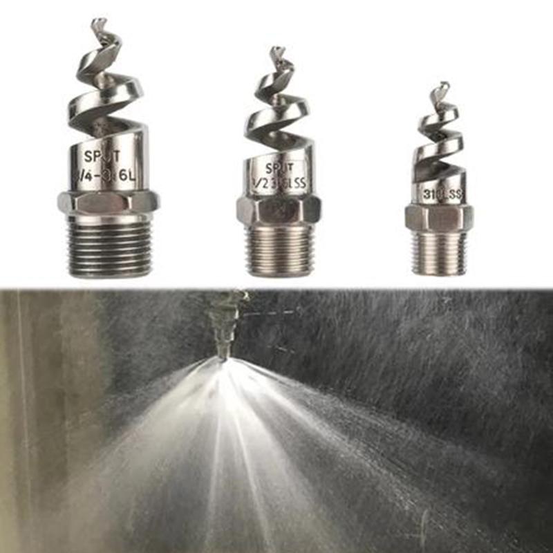 Ugello Spray Conico Spirale Maschio 1/2" 3/4" 1" Torre di Raffreddamento Collettore di Polvere di Raffreddamento Irrigatore Giardino Cortile Irrigatore per Prato