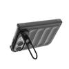 Fold Lens Stand Holder Silicone Soft Phone Case For iPhone Duo Solid Color Shockproof Bumper Armor Back Cover For iPhone Duo
