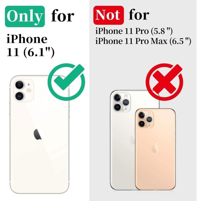 Coque Étanche Antichoc - Cozycase - iPhone 11 - Protection 360° - Mat - Noir