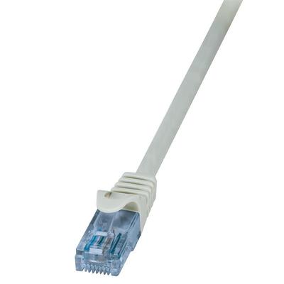Patchcord LogiLink CP3022U Cat.6A U/UTP 0,50m Szary