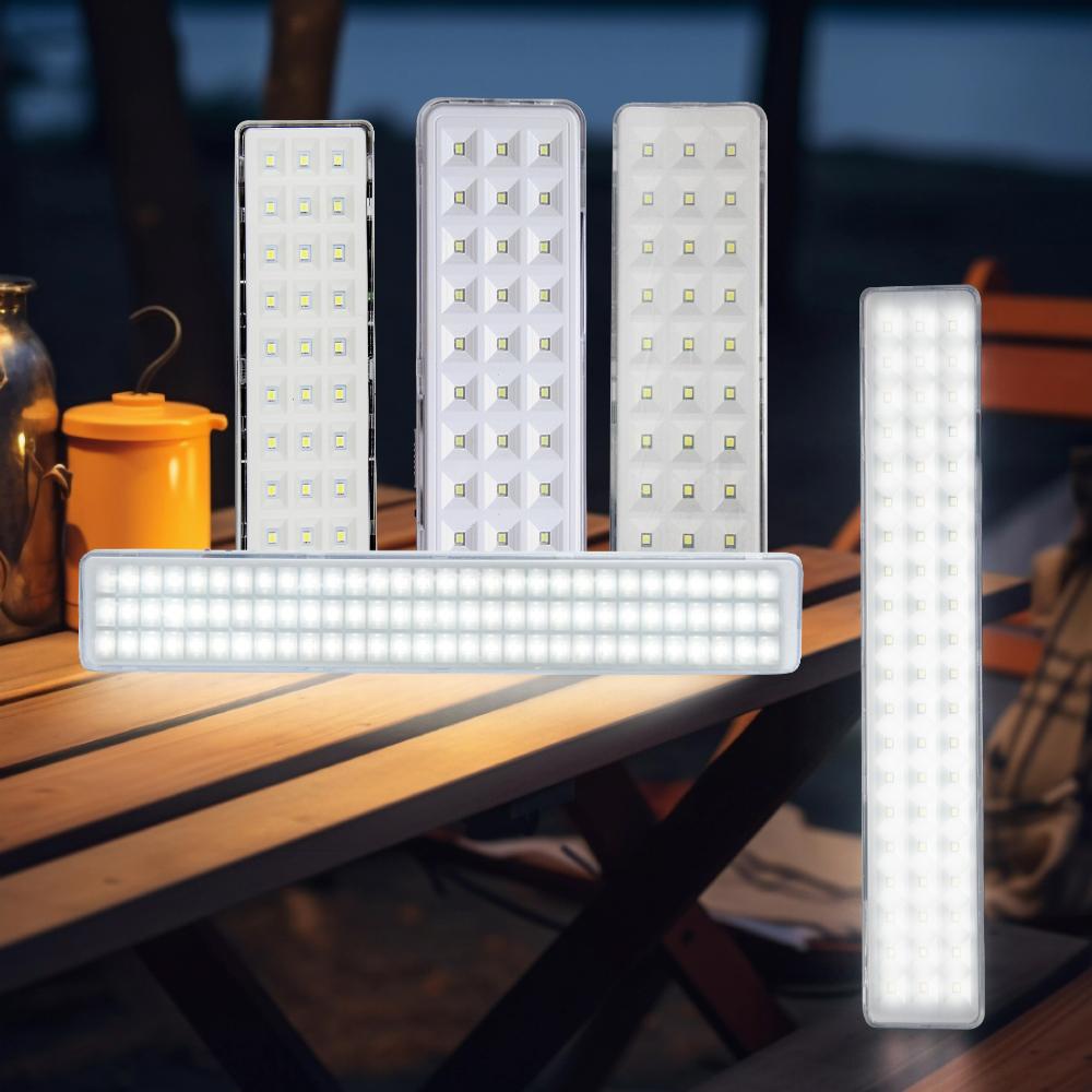 Portable Emergency Light Rechargeable LED Camping Lamps Wall-Mounted Fire Safety Lighting Evacuation Lights Hangable Tent Lamp